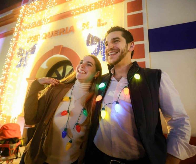 Preside Lozano encendido del Pino en Pesquería