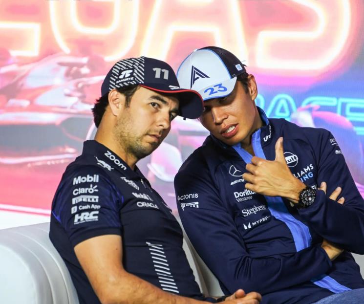 Dice Alex Albon que él lo ha hecho mejor que Checo Pérez en Red Bull