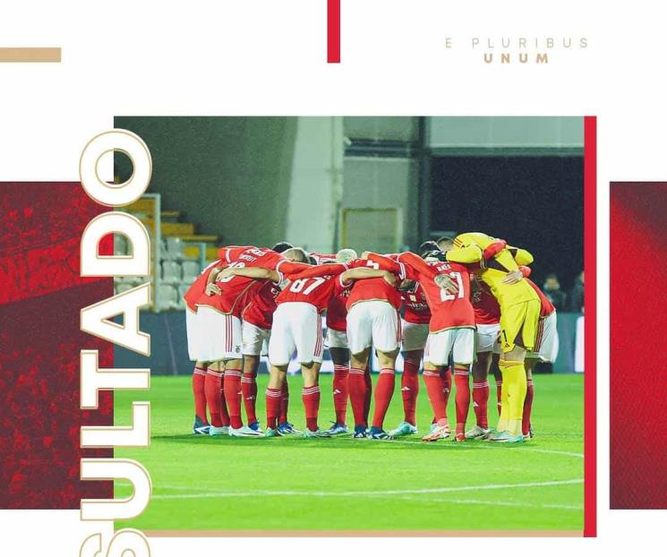 Benfica empata y le basta para liderar en Portugal