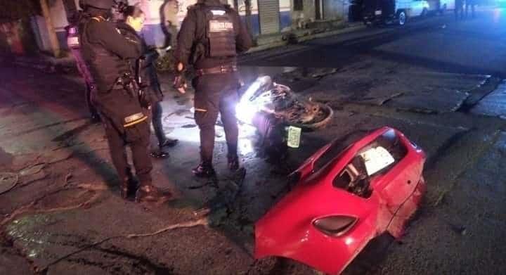 Ejecutan a motociclista repartidor en la Independencia