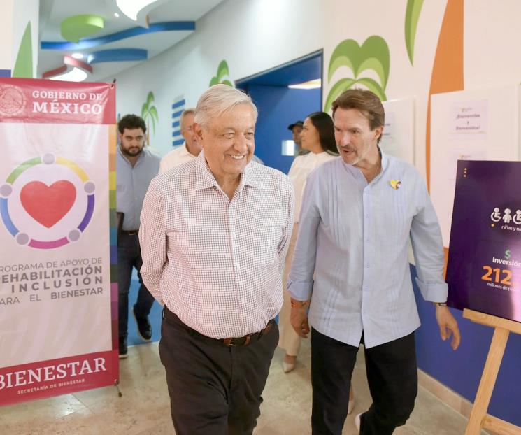 Busca AMLO que pensión para discapacitados sea constitucional