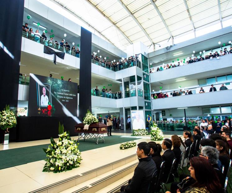 Rinde UANL homenaje al decano Guadalupe Evaristo Cedillo Garza
