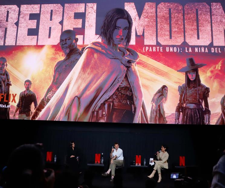 Presenta Snyder su “Rebel moon” en CDMX