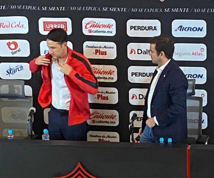 Nuevo DT de Atlas creyó que su equipo era Chivas