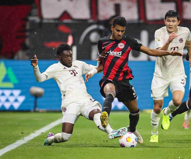 Pierde el Bayern por goleada ante el Eintracht Frankfurt