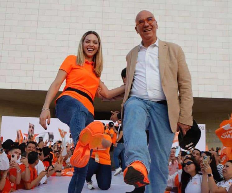 Dante Delgado celebra registro de Mariana Rodríguez Dante Delgado celebra registro de Mariana Rodríguez