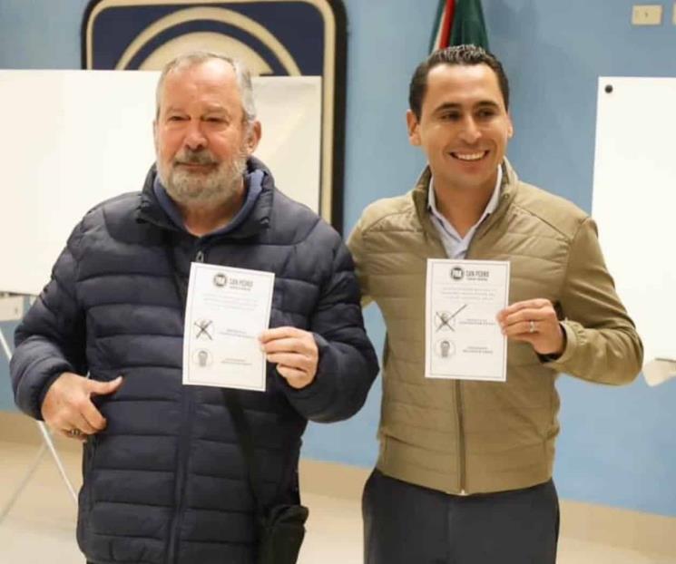 Asegura Mauricio Fernández que lleva ventaja en elecciones del PAN