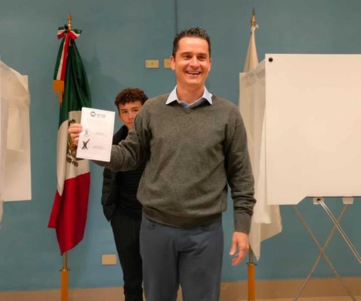 Confía Margáin triunfar en proceso del PAN; resalta participación