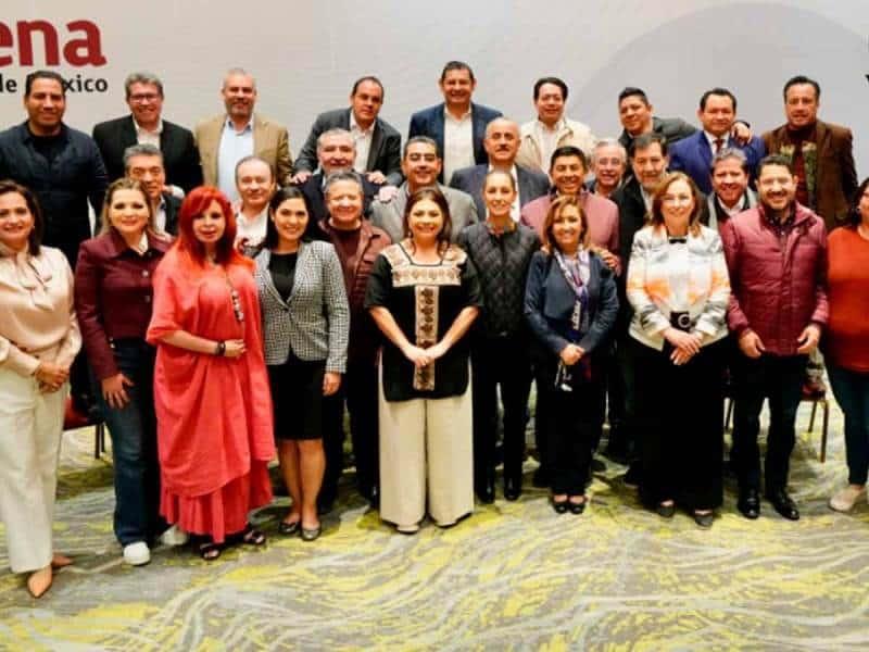 Sheinbaum se reúne con precandidatos