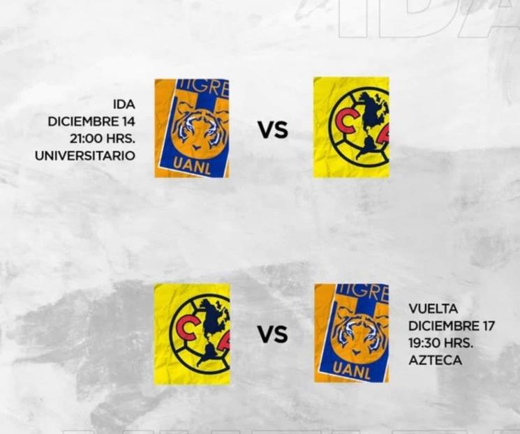 Listos los horarios de la Gran Final