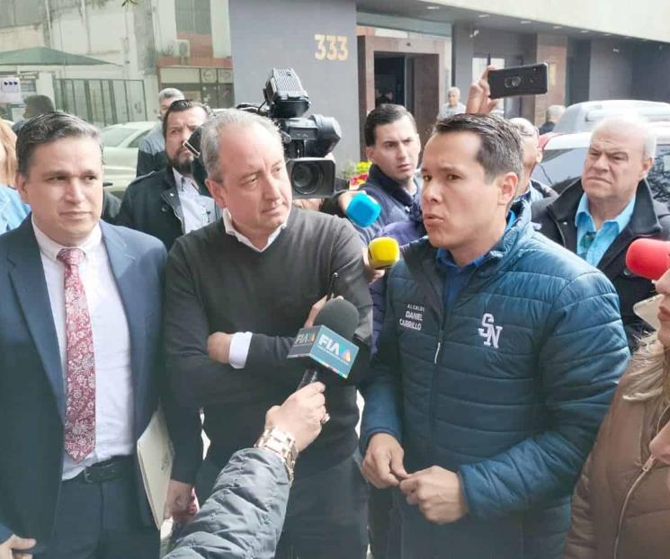 Protestan los alcaldes del Pacto NL para exigir recursos