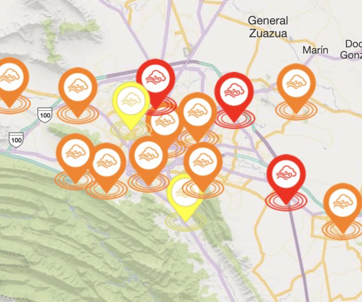 Registra Zona Metropolitana mala calidad del aire
