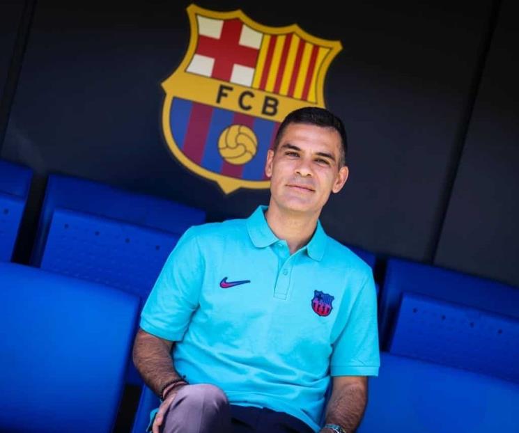 “Estaré listo” Rafa Márquez sobre dirigir al FC Barcelona