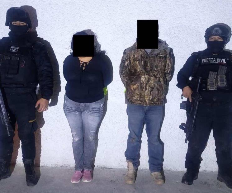 Cae pareja con armas de fuego en Los Ramones