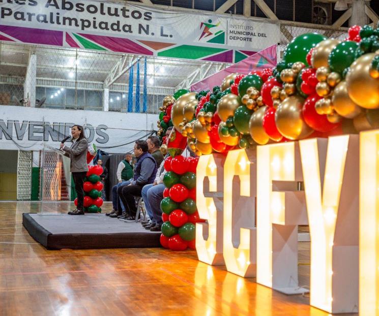 Reconoce Cristina Díaz a deportistas de Guadalupe