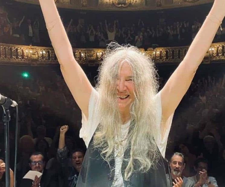 Patti Smith es dada de alta tras hospitalización en Bolonia, Italia