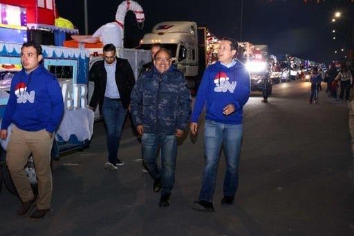 Llevan San Nicolás y Escobedo el espíritu navideño a sus habitantes