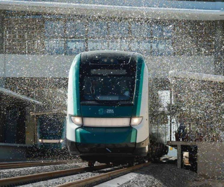 Inaugura AMLO primer tramo del Tren Maya