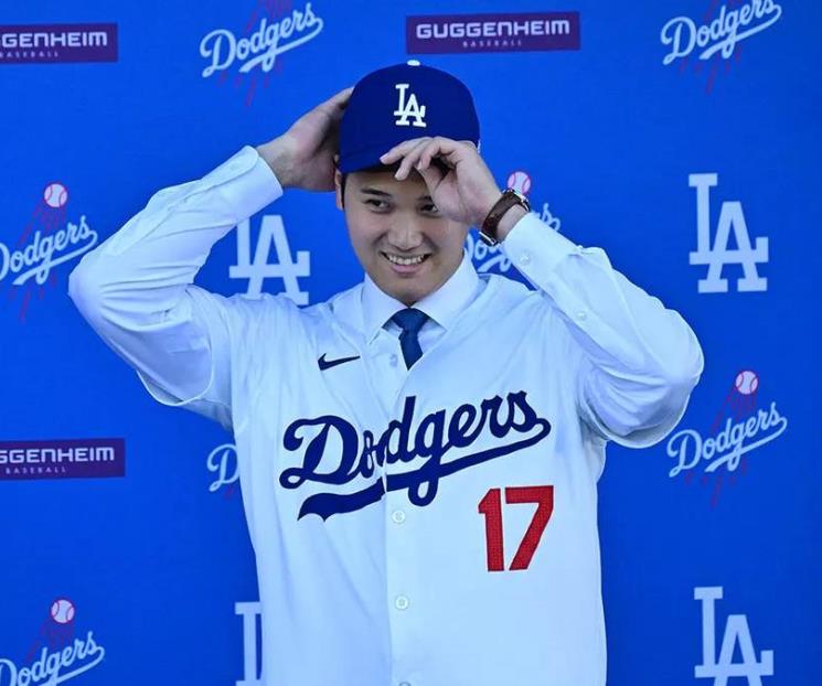 Dodgers presenta a Ohtani