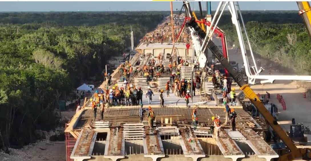 Tren Maya ya cumplió con propósito de crear miles de empleos: AMLO