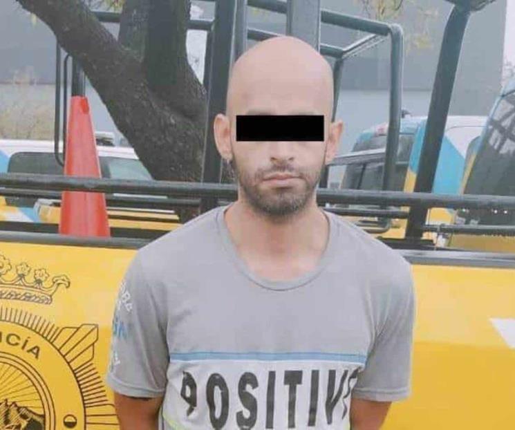 Intenta robar en casa de empeño, lo detienen