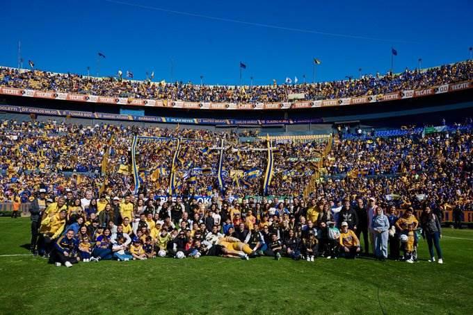 Entrenan Tigres con el apoyo de su gente previo a la Final de Vuelta
