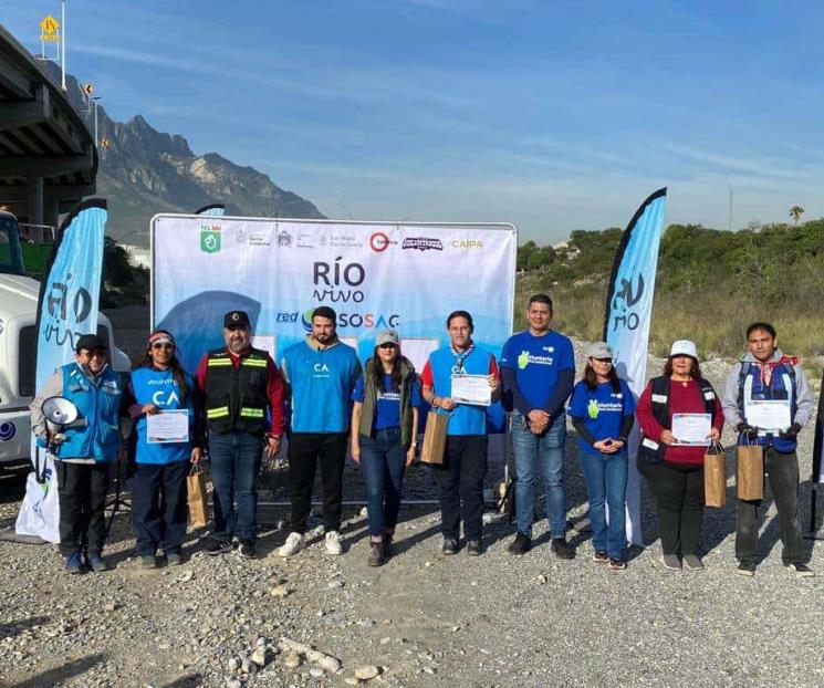 Continuará la limpieza  en el Río Santa Catarina