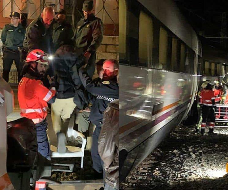 Chocan trenes en España