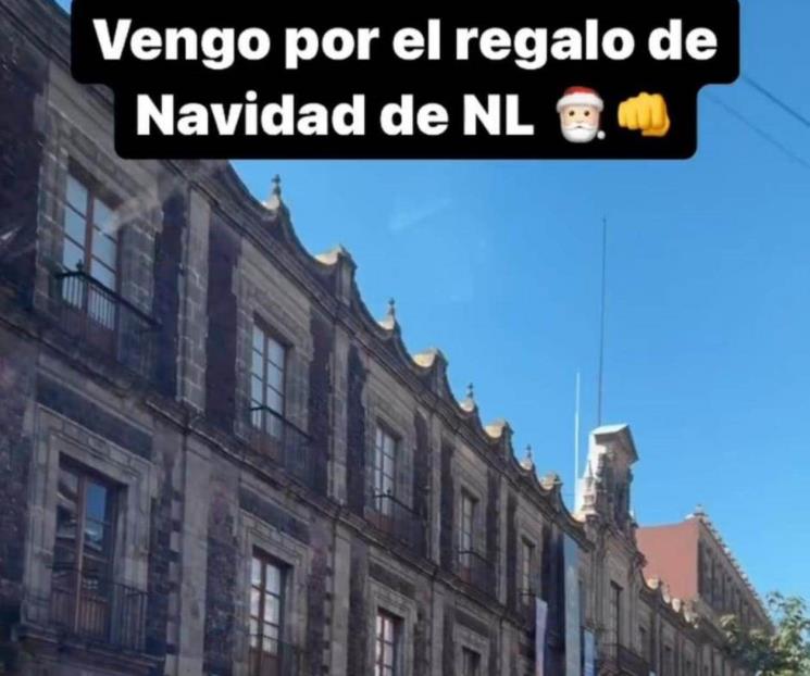Va Samuel a CDMX por la ‘Navidad’ para NL Va Samuel a CDMX por la ‘Navidad’ para NL