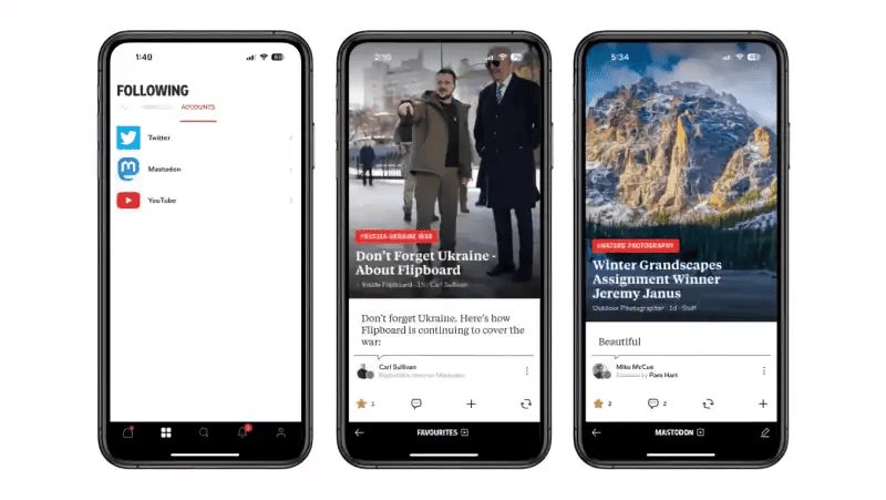 Flipboard inicia su integración con Mastodon