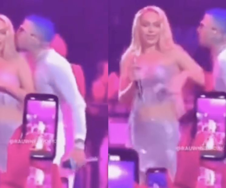 Rauw Alejandro intenta bailar con Bad Gyal y ella lo rechaza