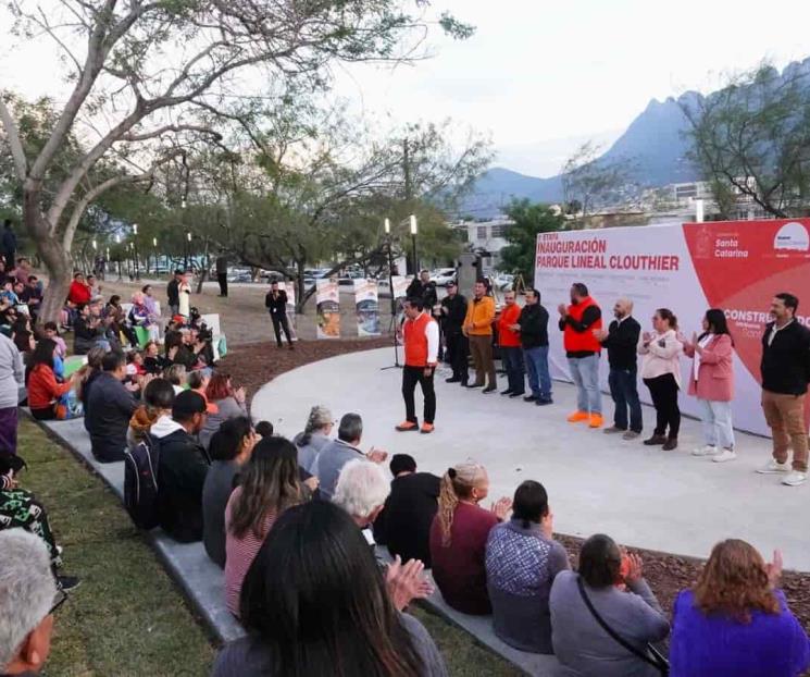 Entrega Nava primera etapa de renovación del Parque Clouthier