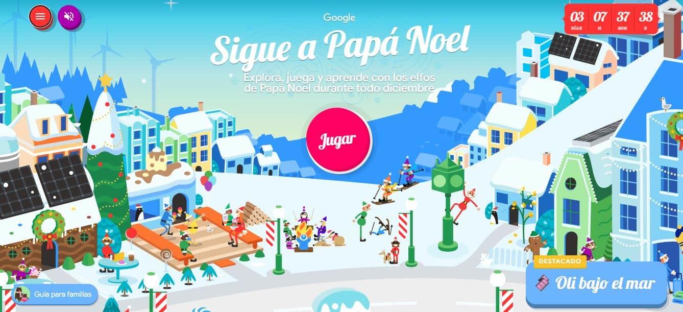 Ya casi llega Santaclós ¿cómo seguir su recorrido?