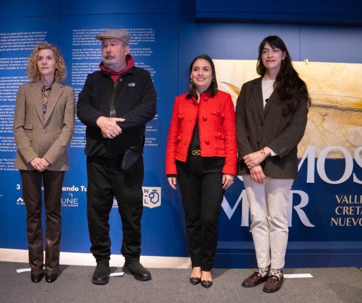 Inauguran la exposición Fuimos Mar: Vallecillo, Cretácico, NL Inauguran la exposición Fuimos Mar: Vallecillo, Cretácico, NL