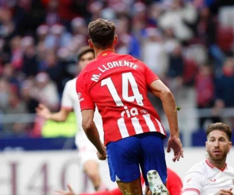 Se impone Atlético de Madrid al Sevilla