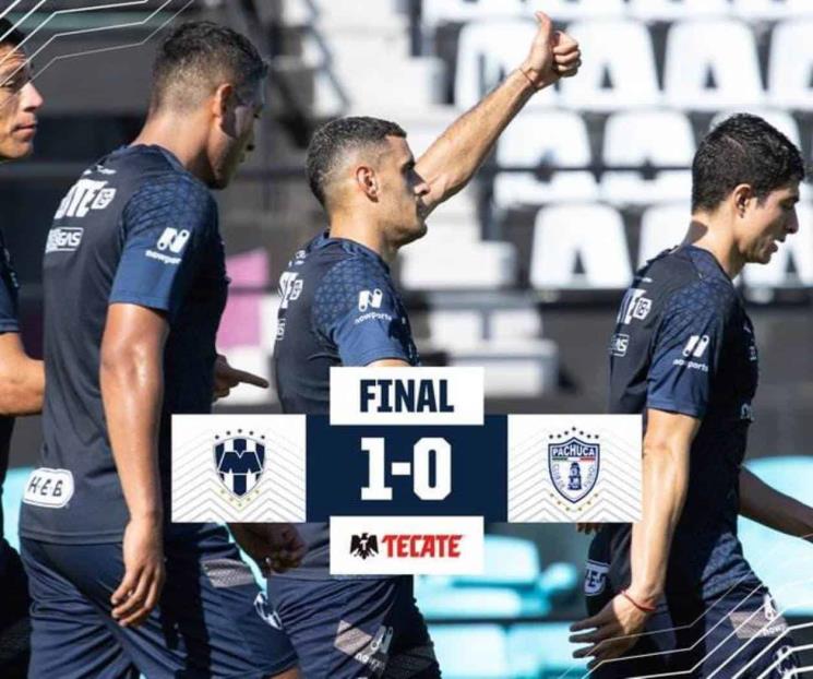 Ganan Rayados a Pachuca y empatan con Cancún en pretemporada