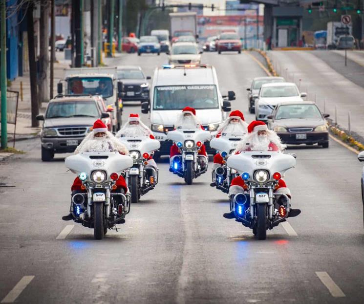 Dan a menores de Monterrey su Navidad por adelantado