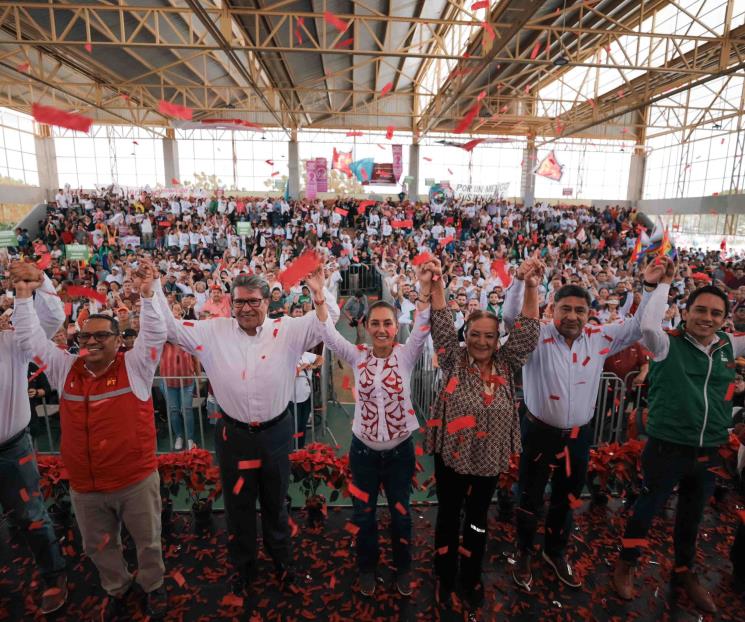 Vamos a seguir con el legado de AMLO, afirma Sheinbaum