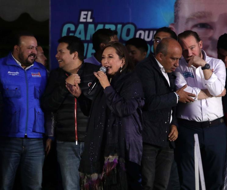Inadmisible que abrazos sean para delincuentes: Xóchitl Gálvez