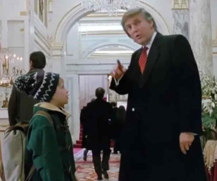Donald Trump forzó su aparición en la película Mi Pobre Angélito Donald Trump forzó su aparición en la película Mi Pobre Angélito