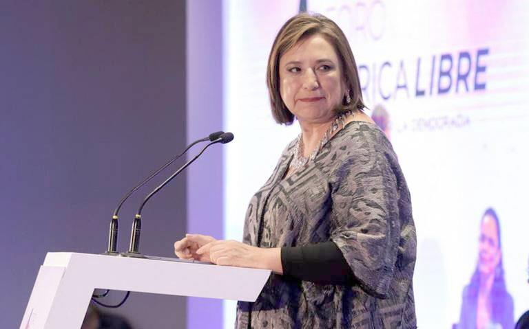 Acusa Xóchitl a Sheinbaum de pagar encuestas