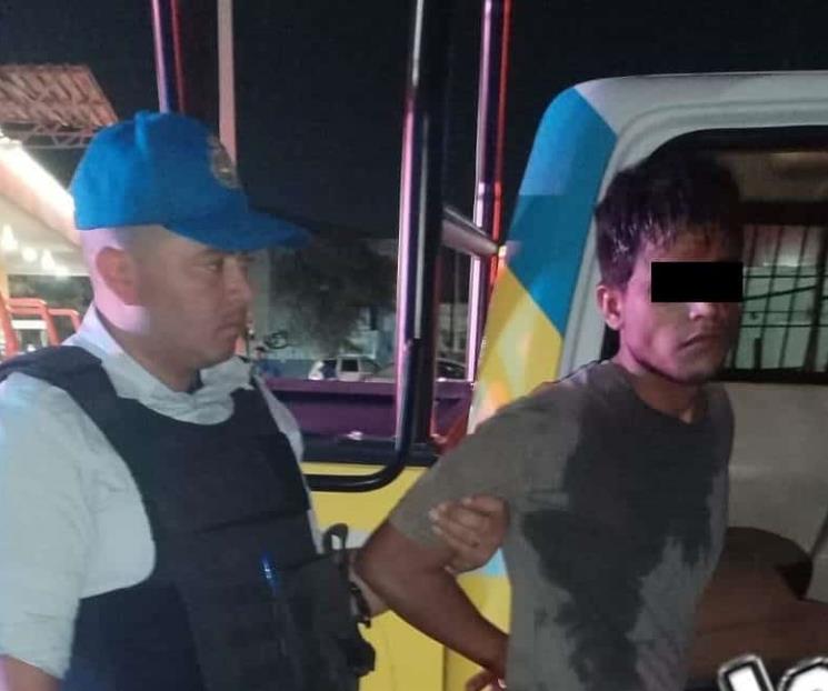Detienen a hondureño por robo