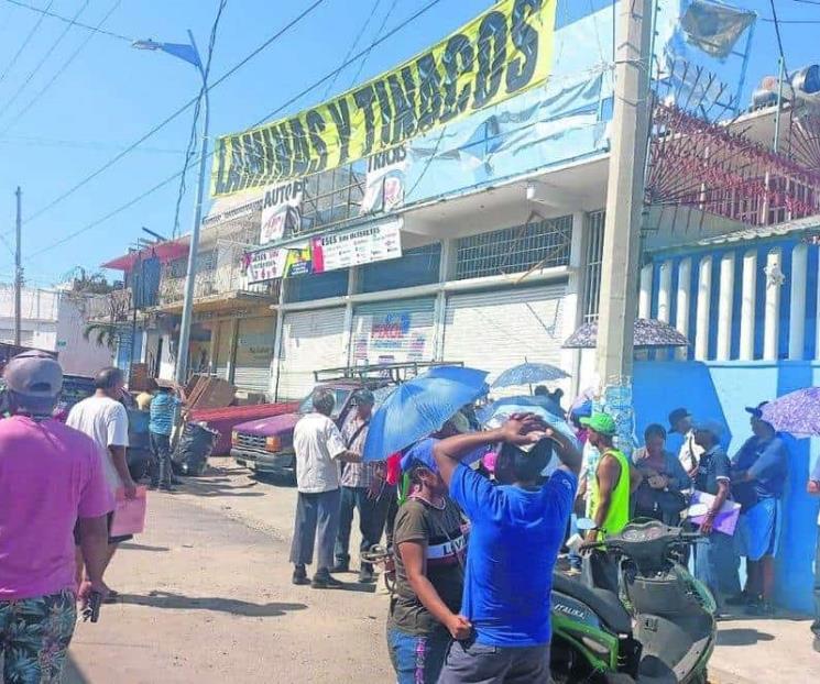 Ahora hacen filas por varillas y láminas
