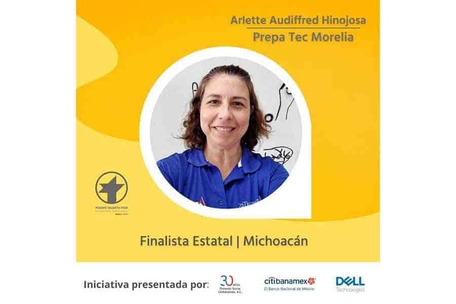 Profesora Tec reconocida como finalista estatal en convocatoria STEM