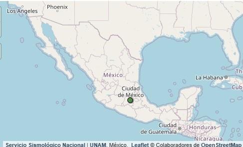 Reportan microsismo de 1.7 de magnitud con epicentro en MC