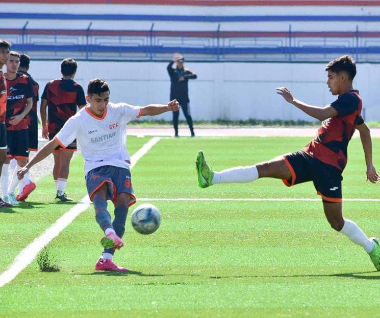 Empata Santiago FC en juego de preparación