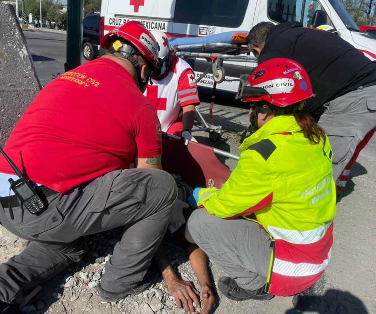 Arrolla tren a hombre en la Garza Nieto
