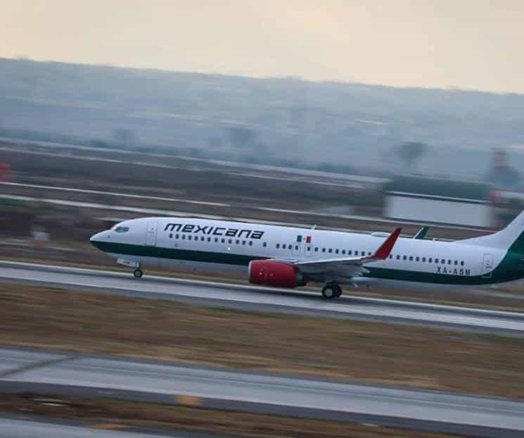 Vuelo de relanzamiento de Mexicana se desvió por mal clima