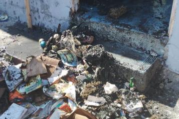 Arde pino navideño en vivienda