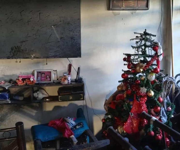 Lanza menor “cebollita” en casa y provoca incendio; hay tres heridos